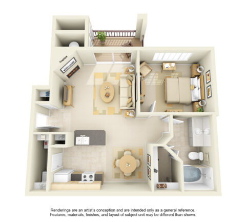 A1A Floor Plan