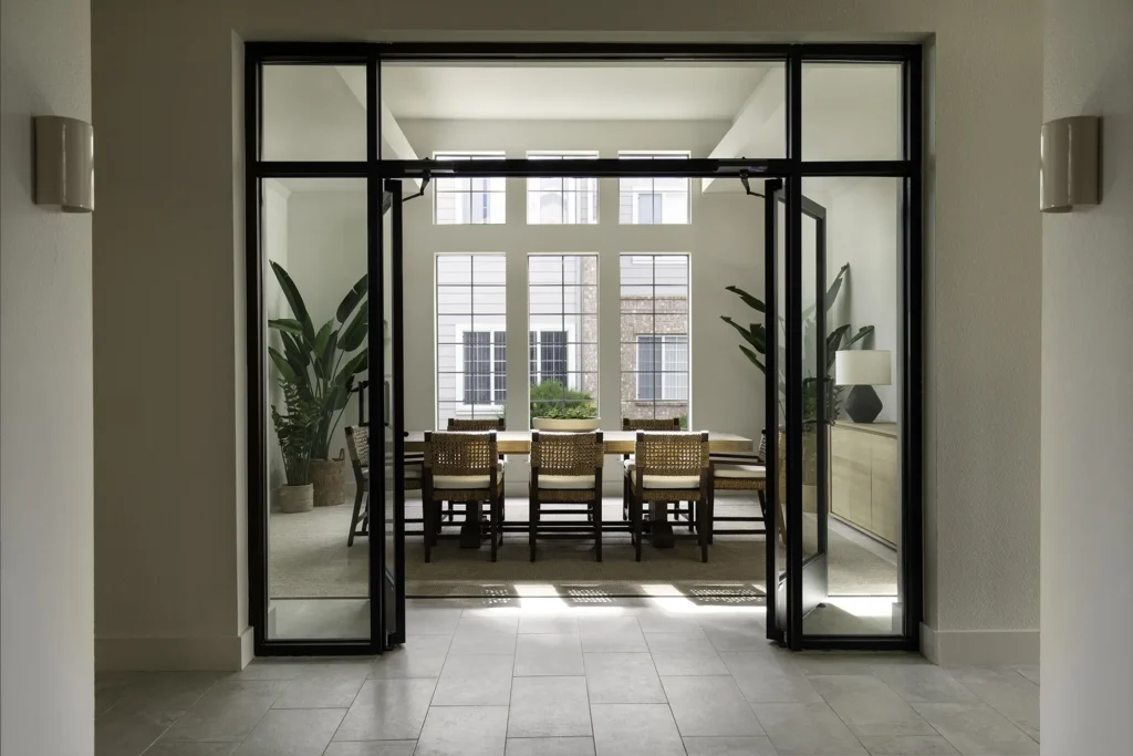 Bell Stonegate conference room with large windows