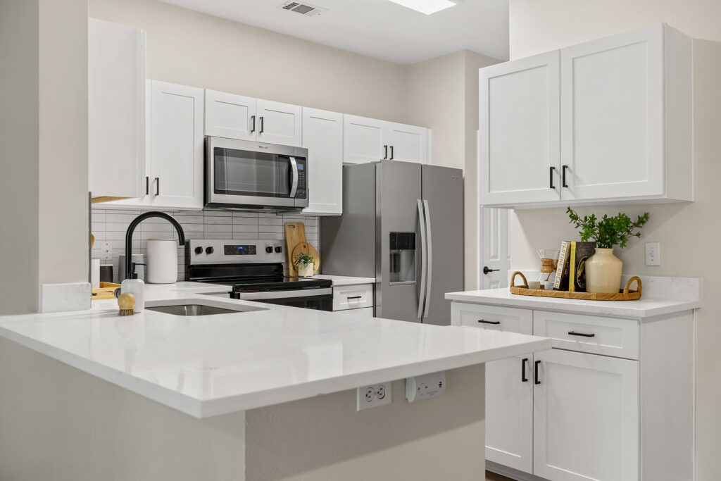 Bell Stonegate brightly lit kitchen