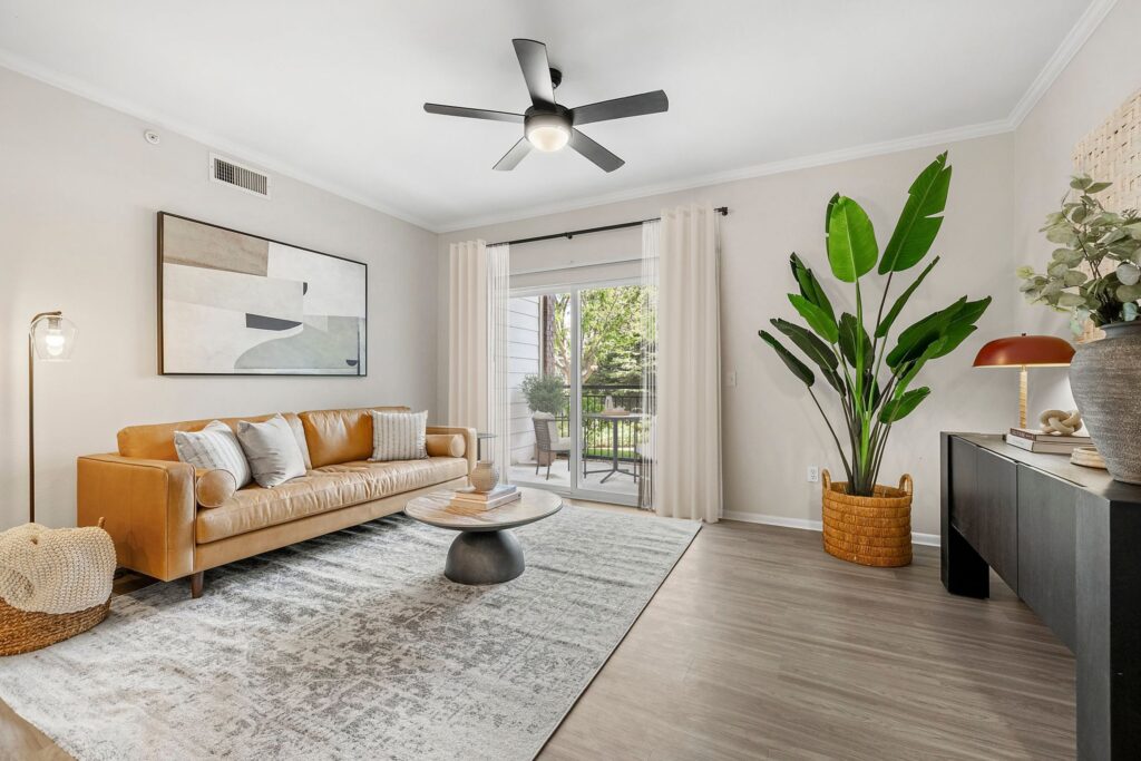 Bell Stonegate brightly lit living room